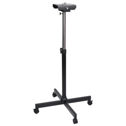 Suporte para secadora com dois motores, preto
