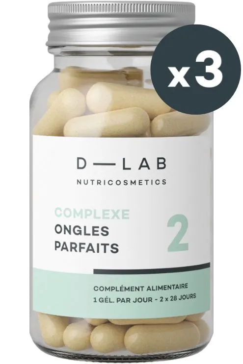 D-LAB Nutricosmetics Compléments alimentaires Complexe Ongles Parfaits-130 g