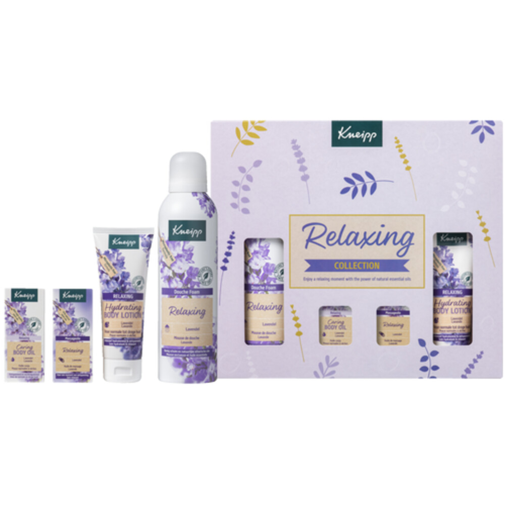 Kneipp Luxe Geschenkset Relaxing Lavendel4 stuks