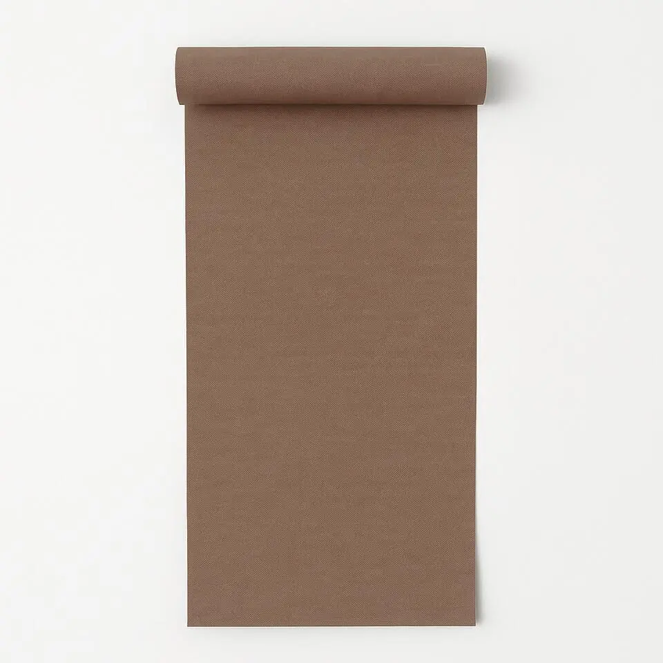 Dutch Wallcoverings Vliesbehang Linen & Textures uni - goud - 10,05m x 53cm