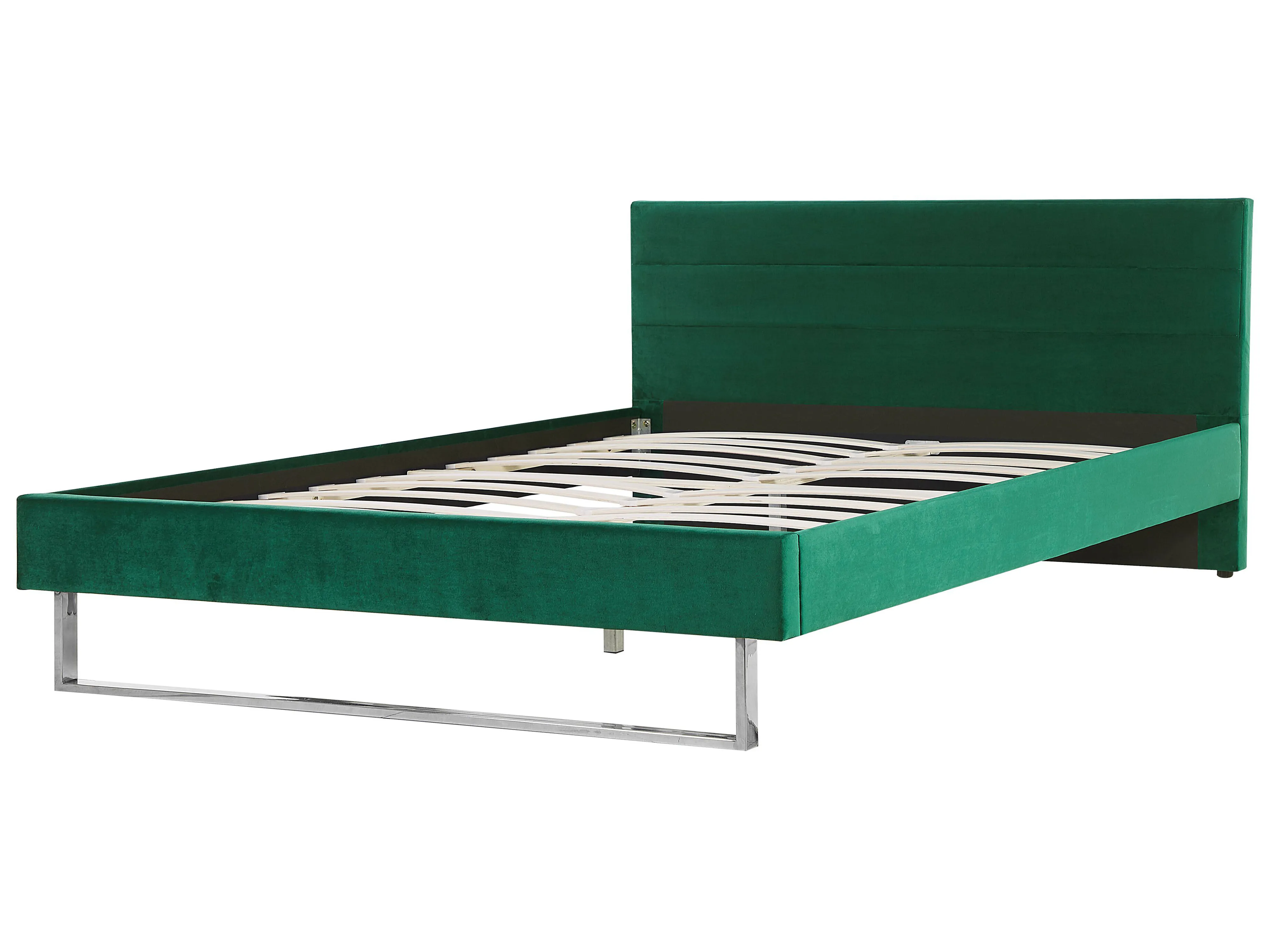 Bed Fluweel BELLOU 180 x 200 cm Groen