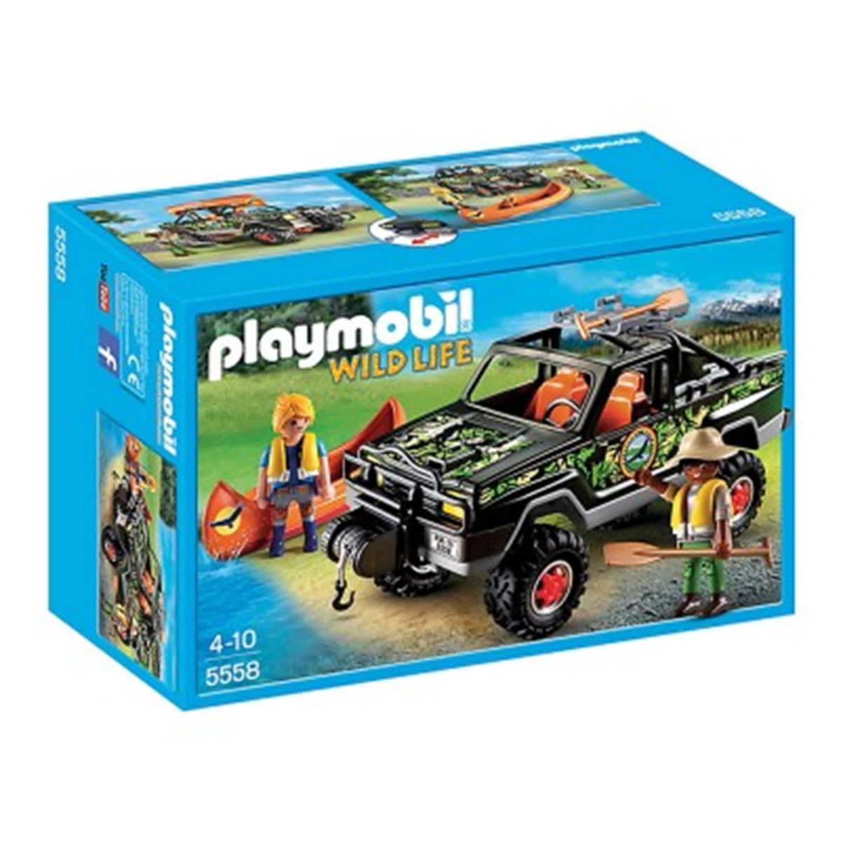 Pick-up des aventuriers Playmobil Wild Life 5558