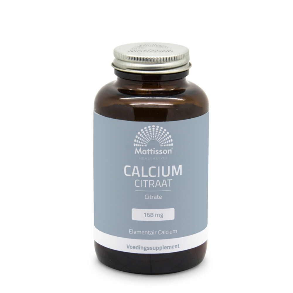 Mattisson Calcium Citraat 168 mg120 capsules