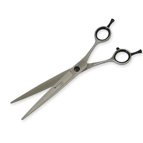 Tesoura reta Ibanez Royal de 18,5 cm para cães e gatos, para tosa de cães.