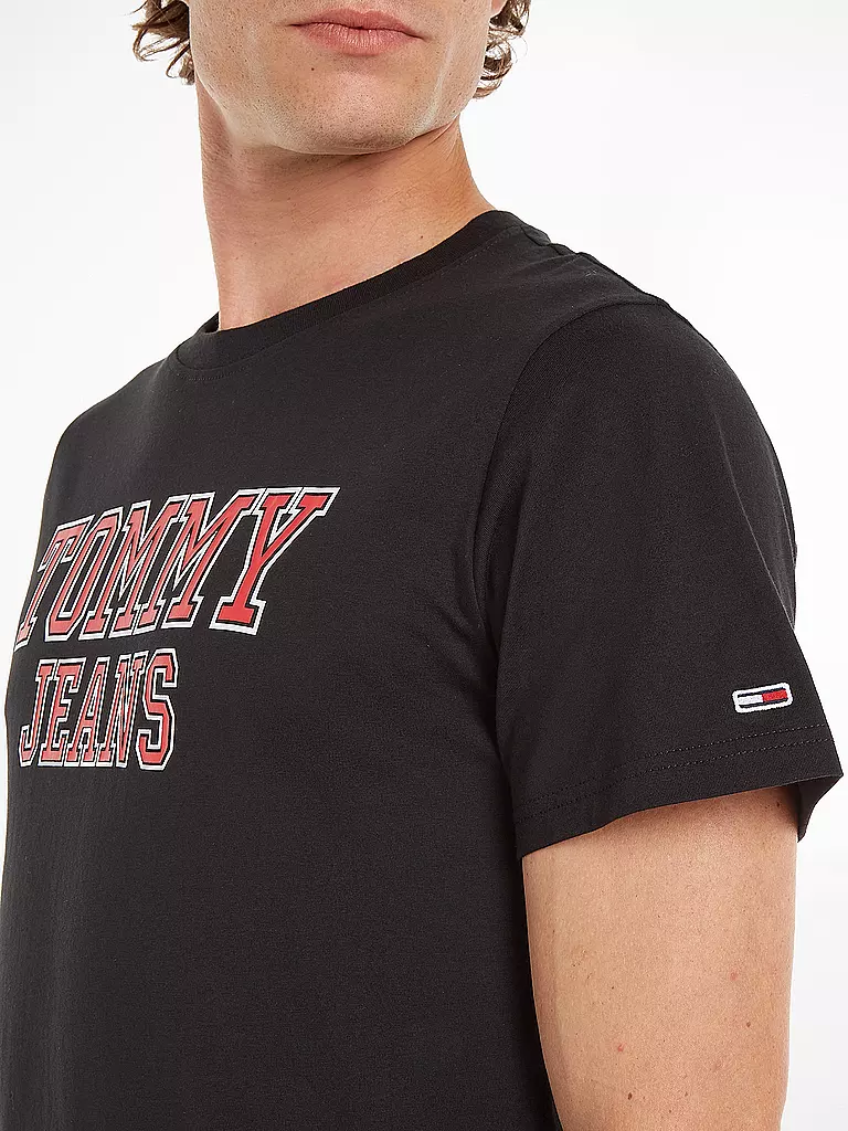 TOMMY JEANS T-Shirt schwarz