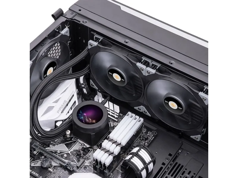 Thermaltake TOUGHLIQUID Ultra 280 - Processors flydende kølesystem - (for: LGA1156, AM2, AM2 , AM3, LGA1155, AM3 , LGA2011, FM1, FM2, LGA1150, LGA2011-3, LGA1151, AM4, LGA2066, LGA1200, LGA1700, AM5) - 140 mm