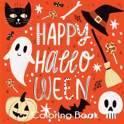 Happy Halloween Coloring Book (Paperback)