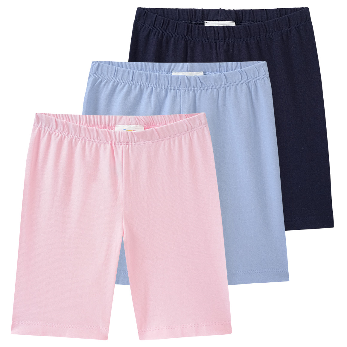 Famy 3 Baby Radler im Basic-Look hellblau / dunkelblau / hellrosa