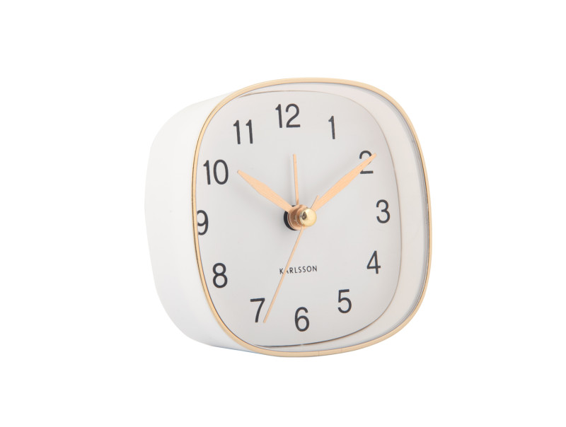Alarm Clock Travel Square KA5957BK Black