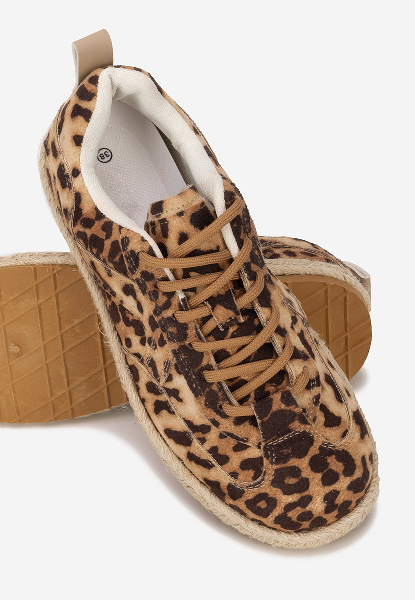 Baskets pour femme leopard Georgya
