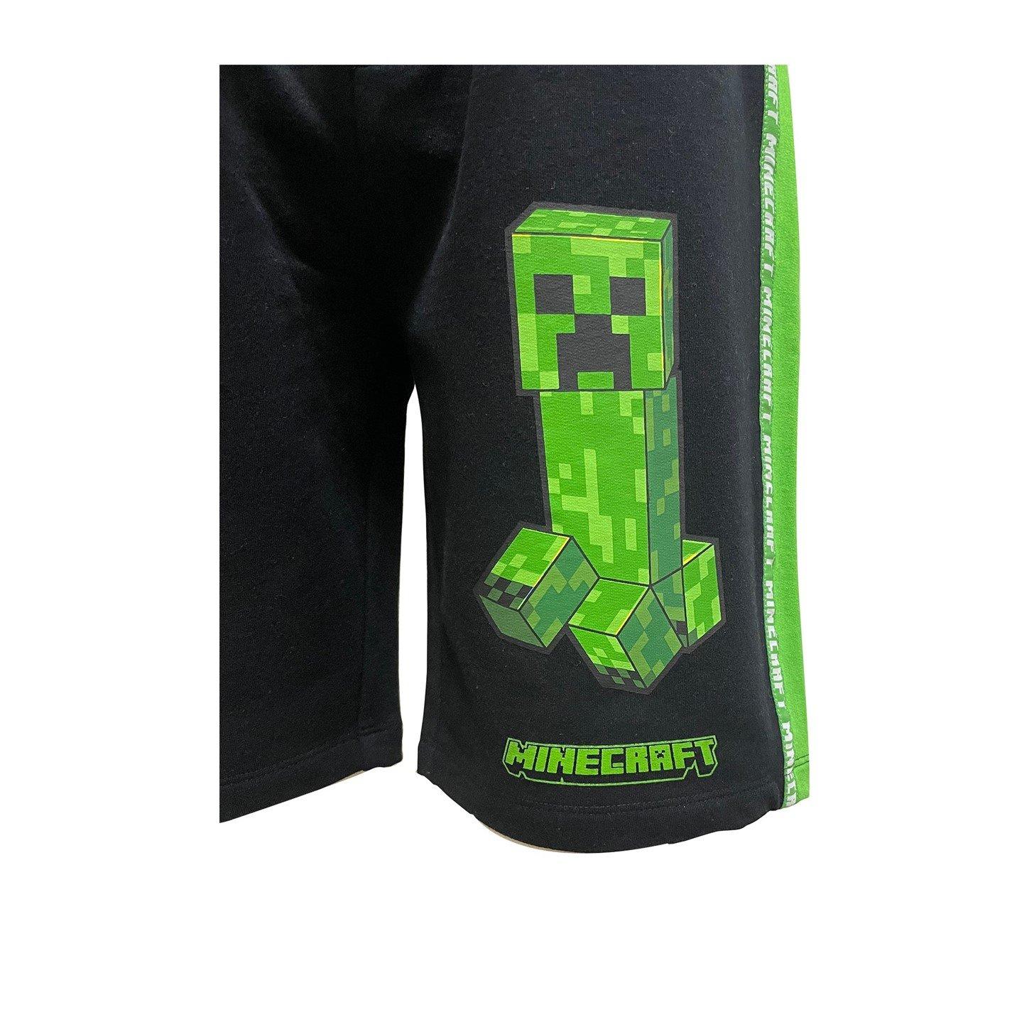 Character Gaming Boys Minecraft Creeper Short