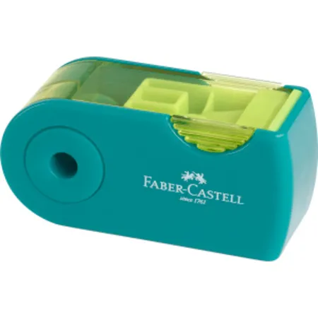 Faber-Castell Einfachspitzdose Sleeve Mini Trend 19, 1 Stück, 3-fach sortiert