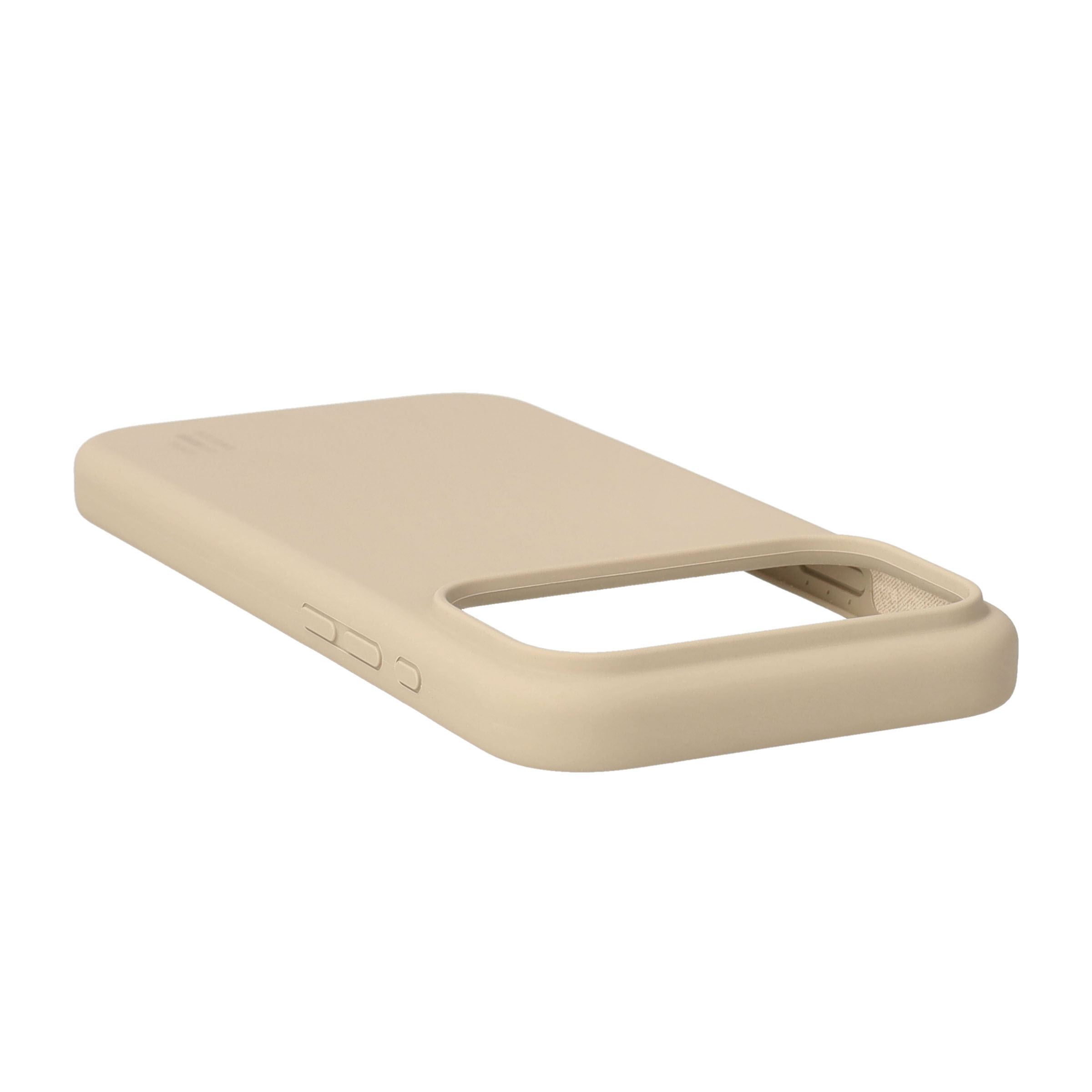 iPhone 17 Pro Max MagSafe Silikon Hülle Case Recycled (IDSICMS-I2567P-128) - Beige
