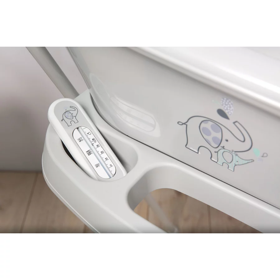 bébé-jou® Badethermometer Ollie grau