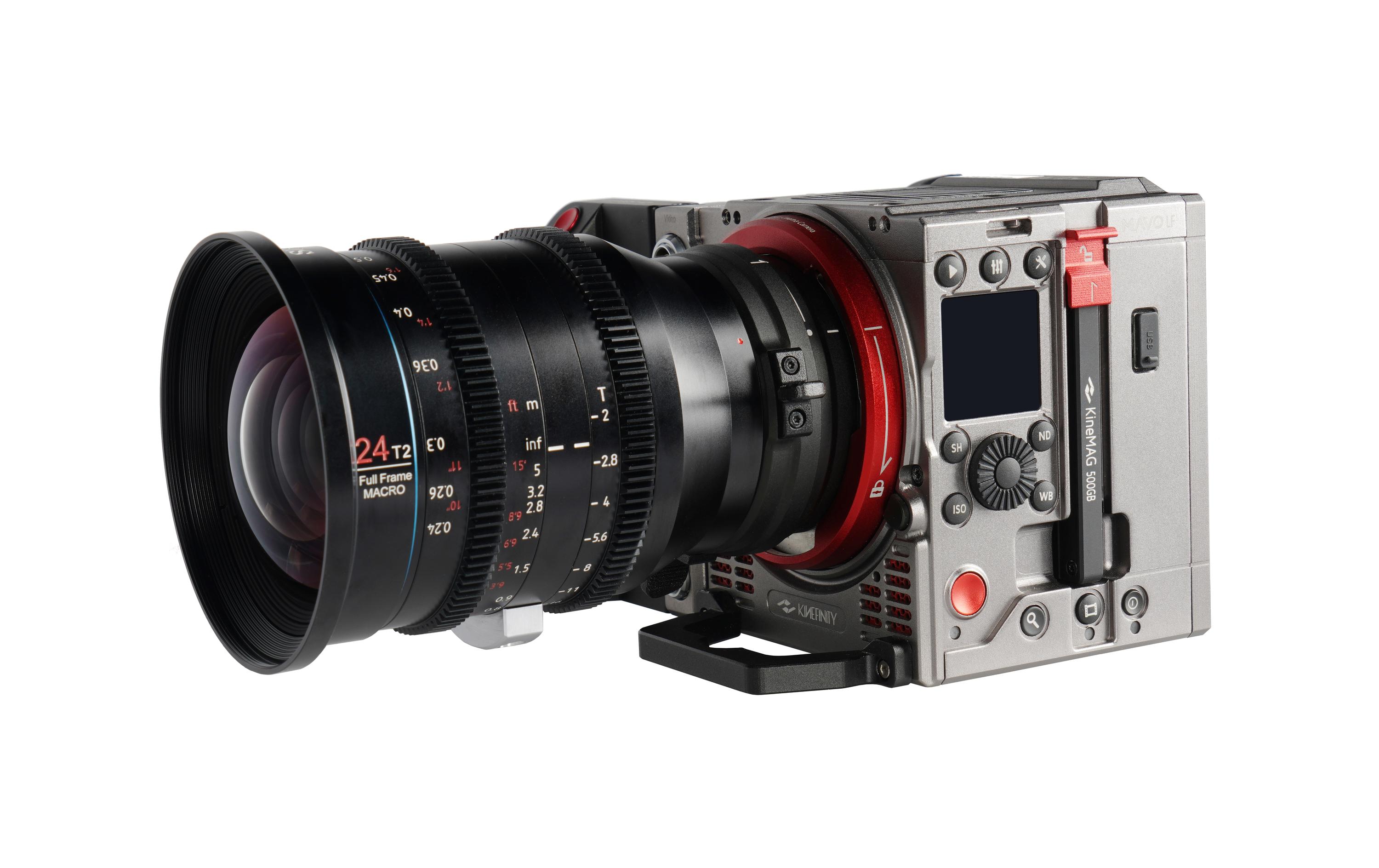 Festbrennweite 24mm T2 Full-frame Marco Cine Lens – Canon EF<br>Makro-Vollformat-Filmobjektiv