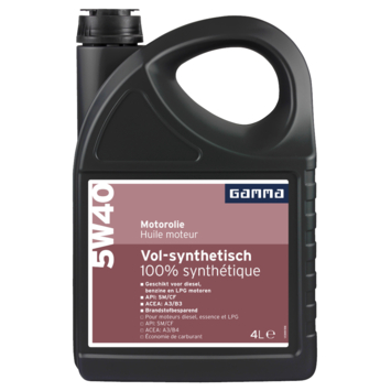 GAMMA motorolie 5W40 synthetisch 4 liter