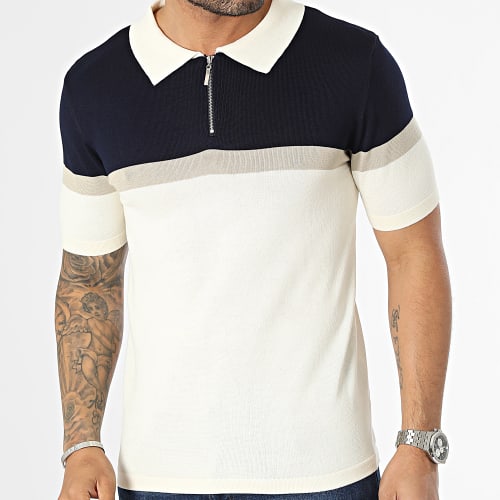 Polo Manches Courtes Beige