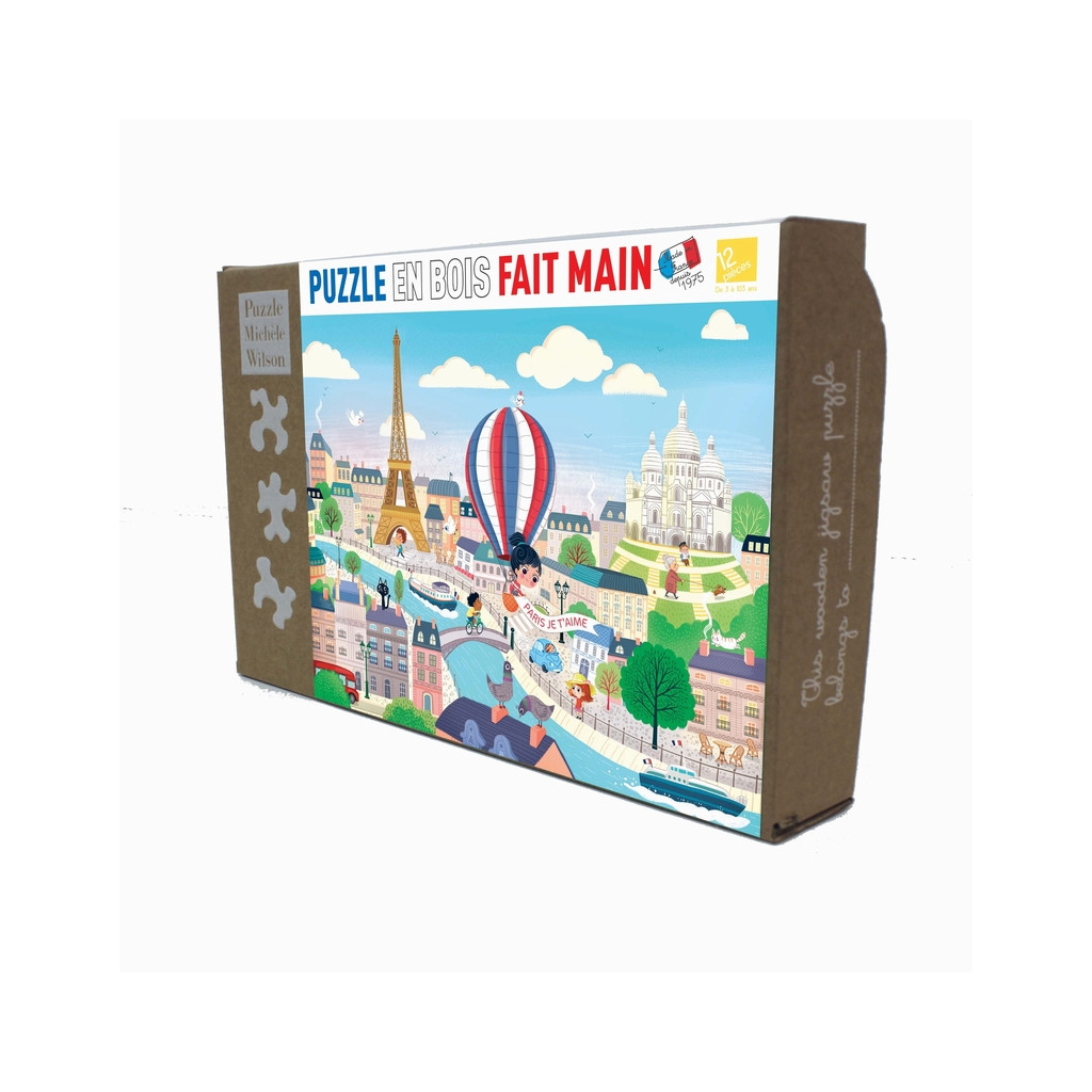 Puzzle - Vue de Paris - 12 pièces