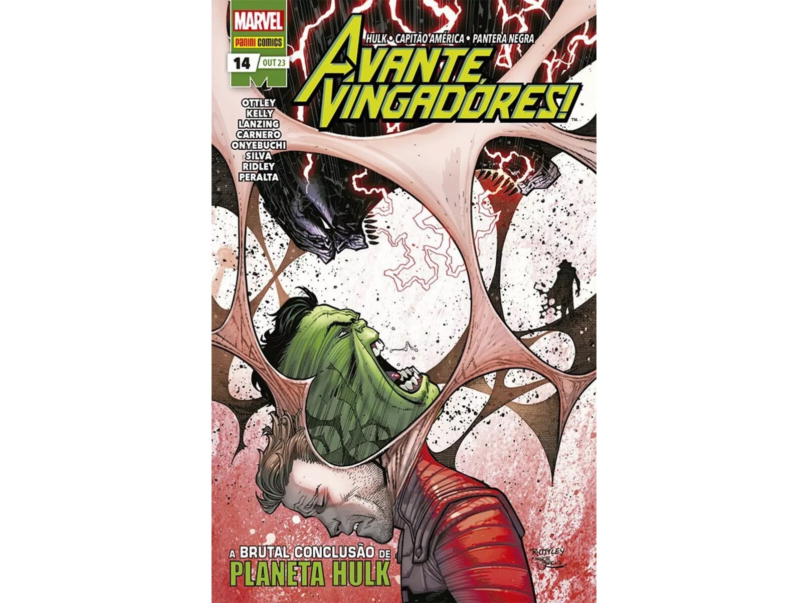 LIVRO AVANTE VINGADORES 14