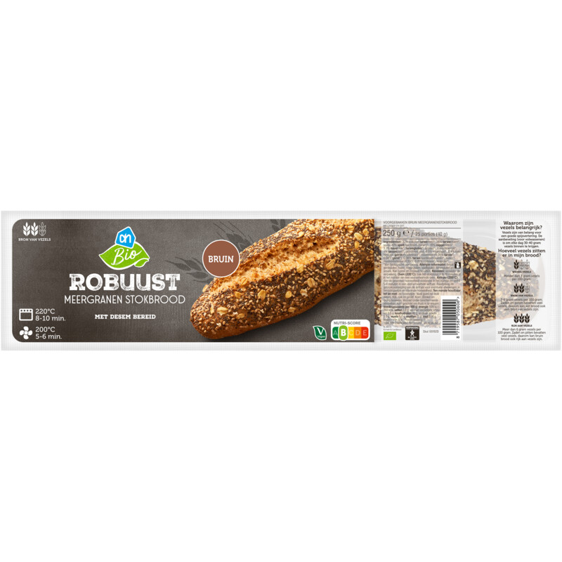 AH Biologisch Robuust meergranen stokbrood