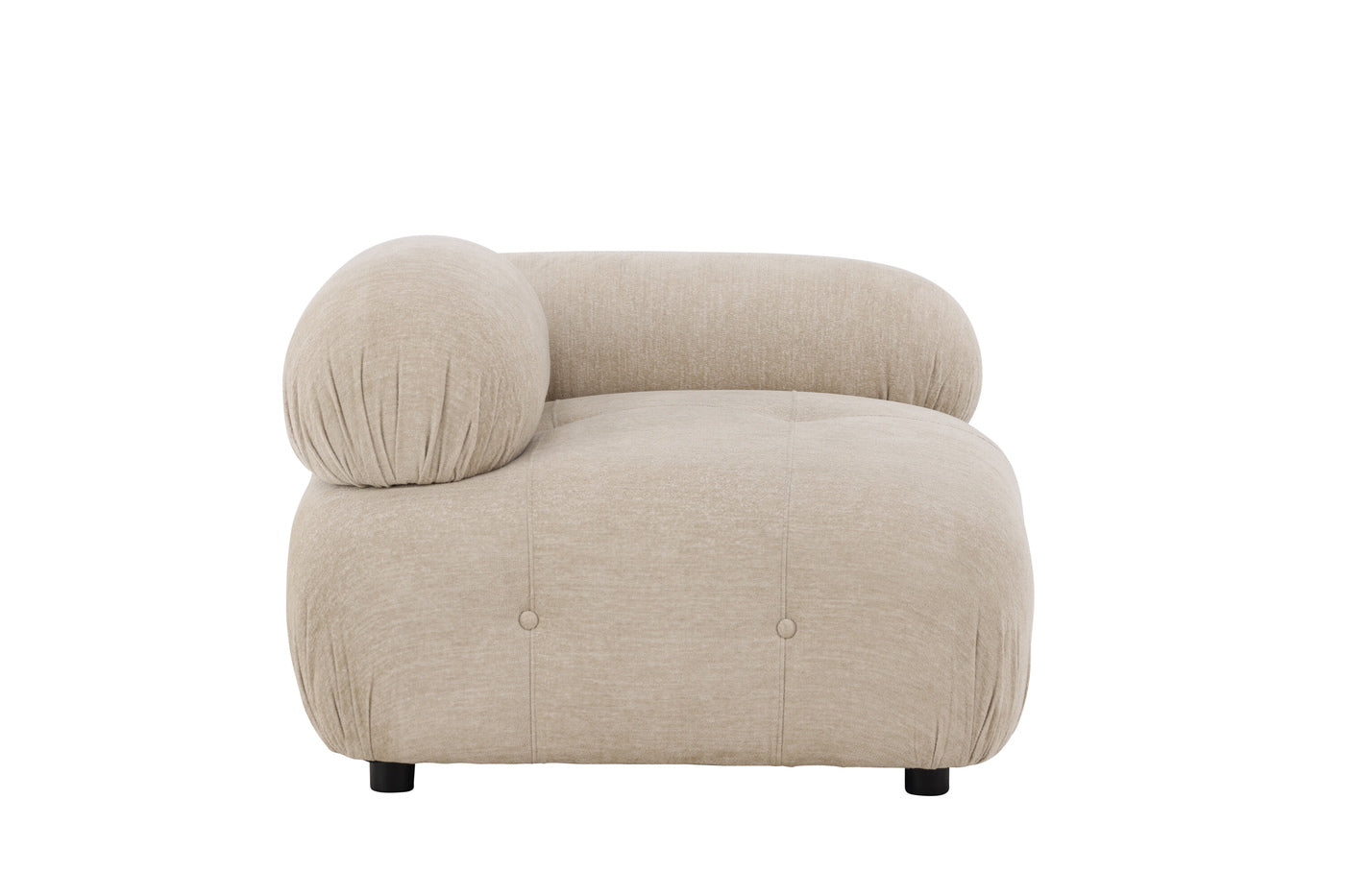 FjÃ´rd - Bank Module Hoek Links - Beige - 95cm - Mika