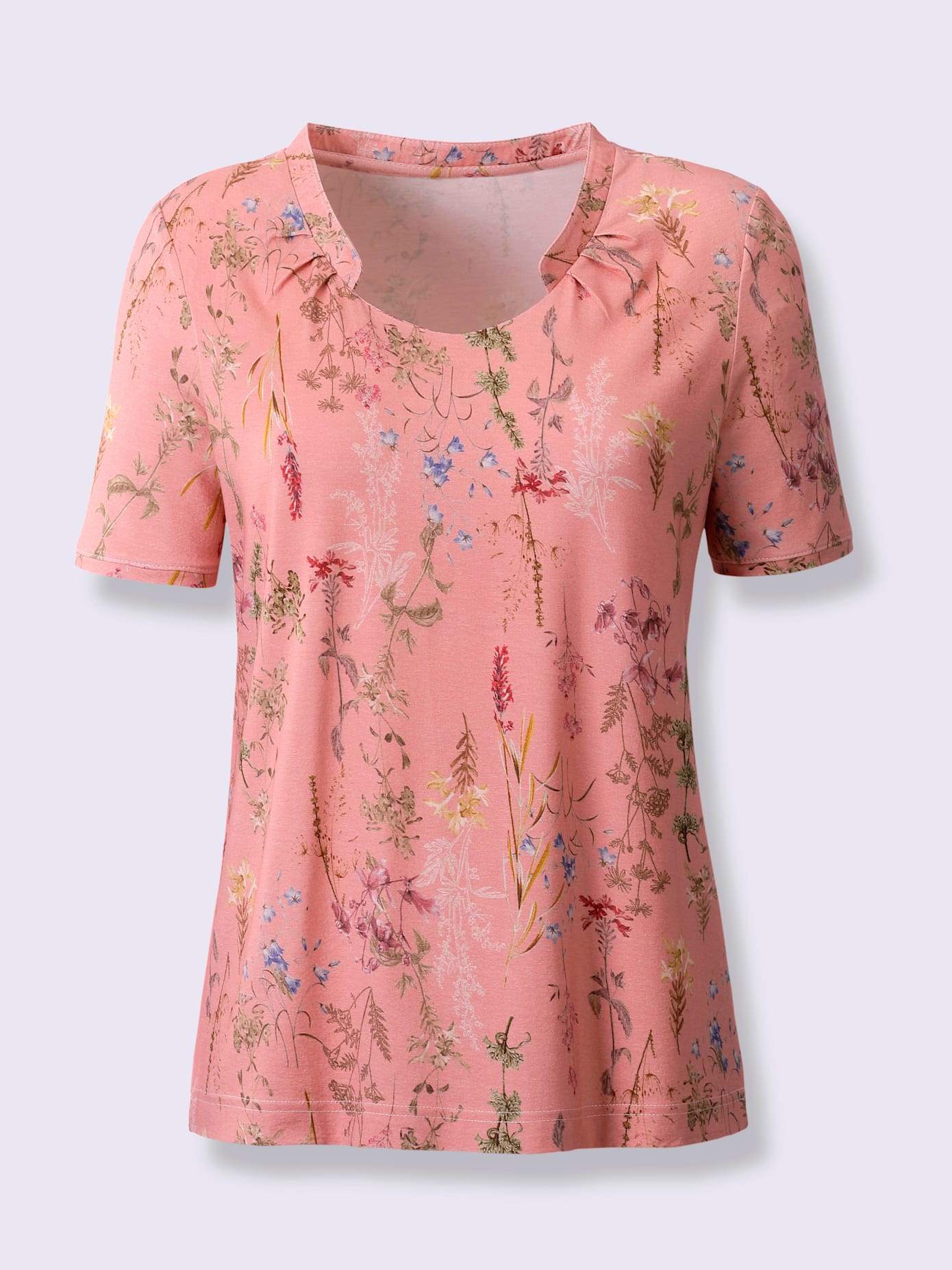 T-shirt à manches courtes viscose douce et fluide