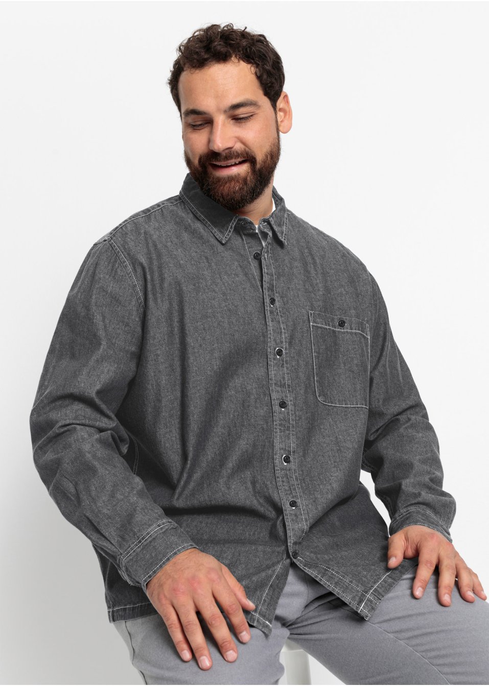 Chemise en jean, Loose Fit