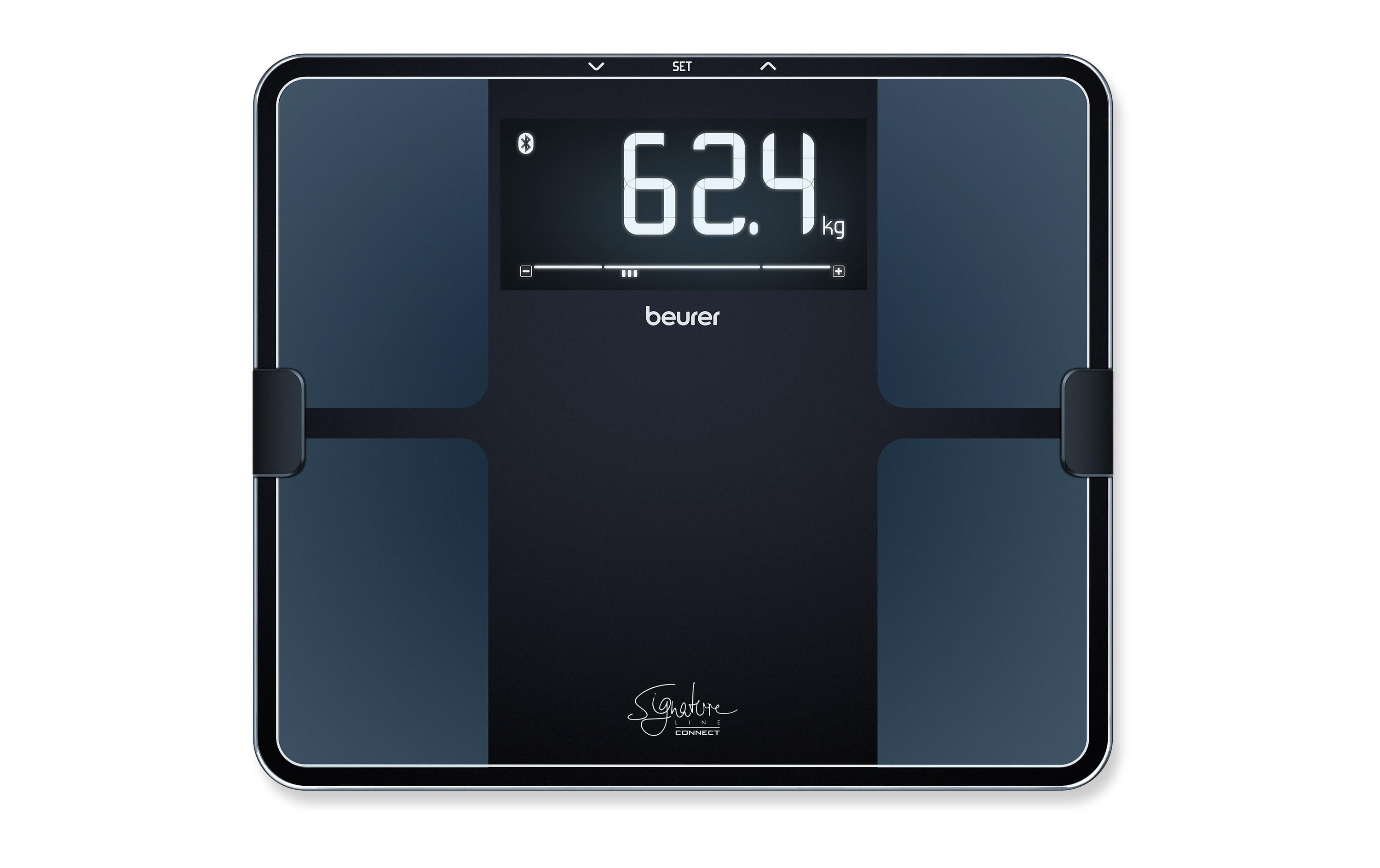 Körperanalysewaage BF 915 Signature Line, Blau; SchwarzDiagnosewaage
