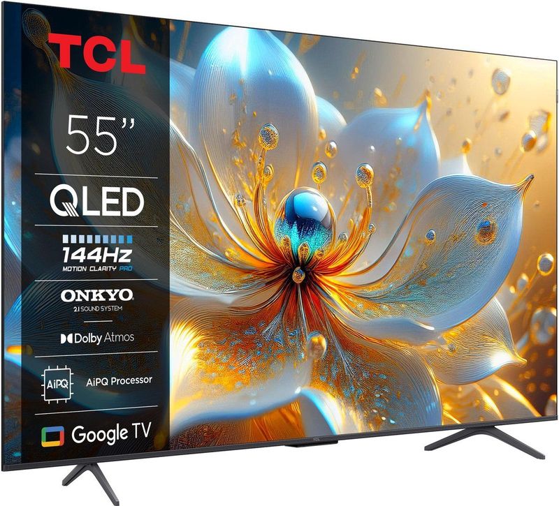 TCL - 55T8C - QLED-TV - 55 inch - 4K - 144Hz