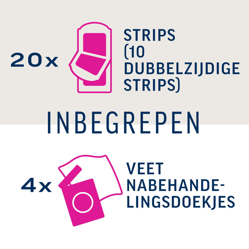 Veet Koude Waxstrips Pure Gezicht Hypoallergeen20 stuks