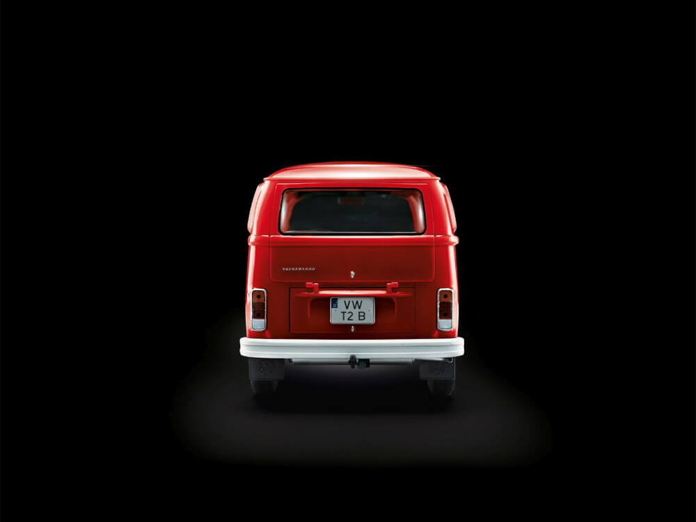 Volkswagen T2 - Technik - Easy Click System, Revell Modellbausatz mit Elektronik-Komponenten