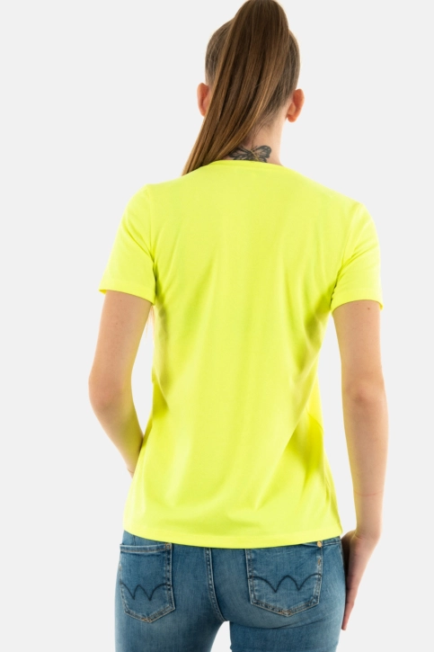 Tee shirt please t0ay 1206 giallo fluo