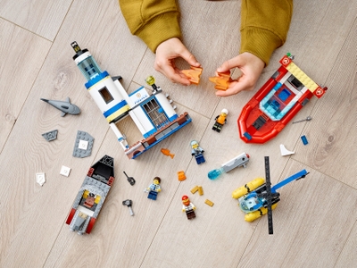 LEGO Kustpolitie en brandmissie (60308)