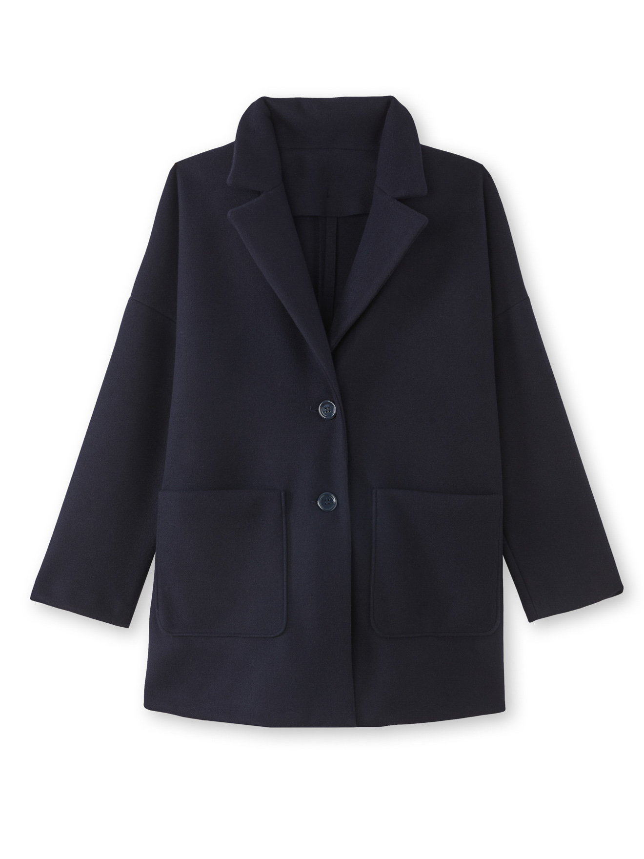 Manteau 3/4 en maille