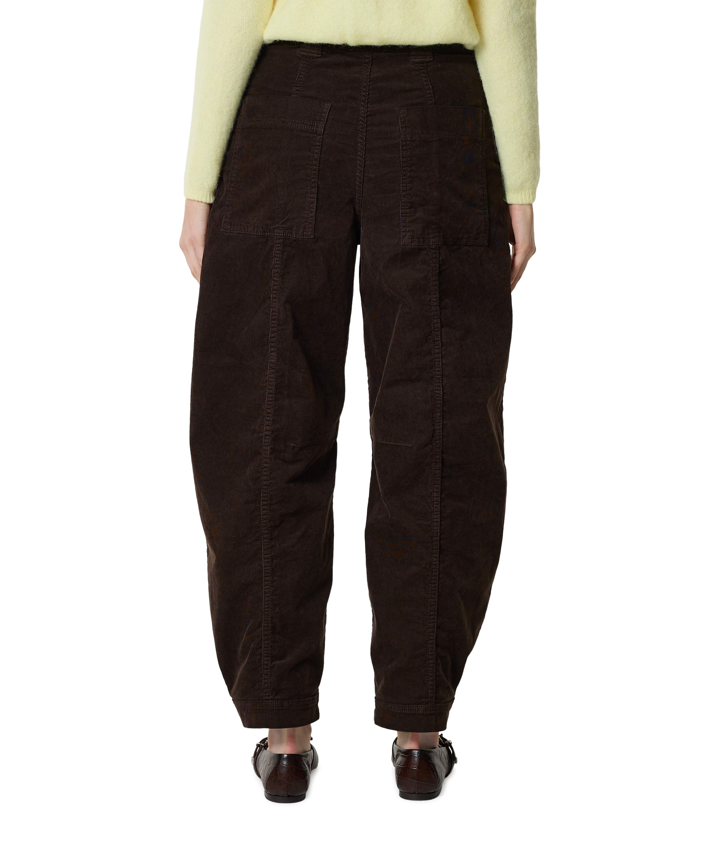 Closed Rhannon dames broek bruin