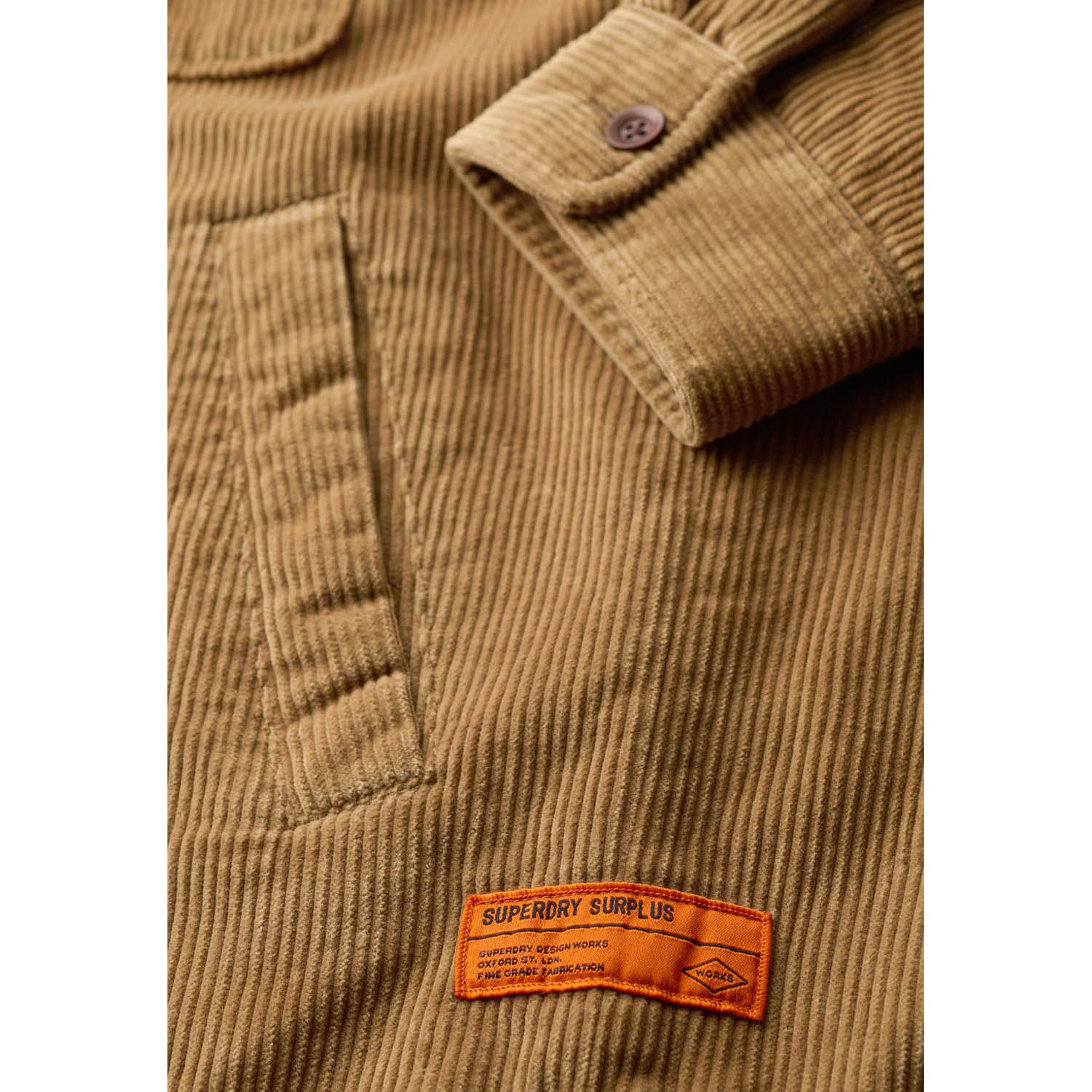 Superdry  Surplus Cord Quilt Overshirt