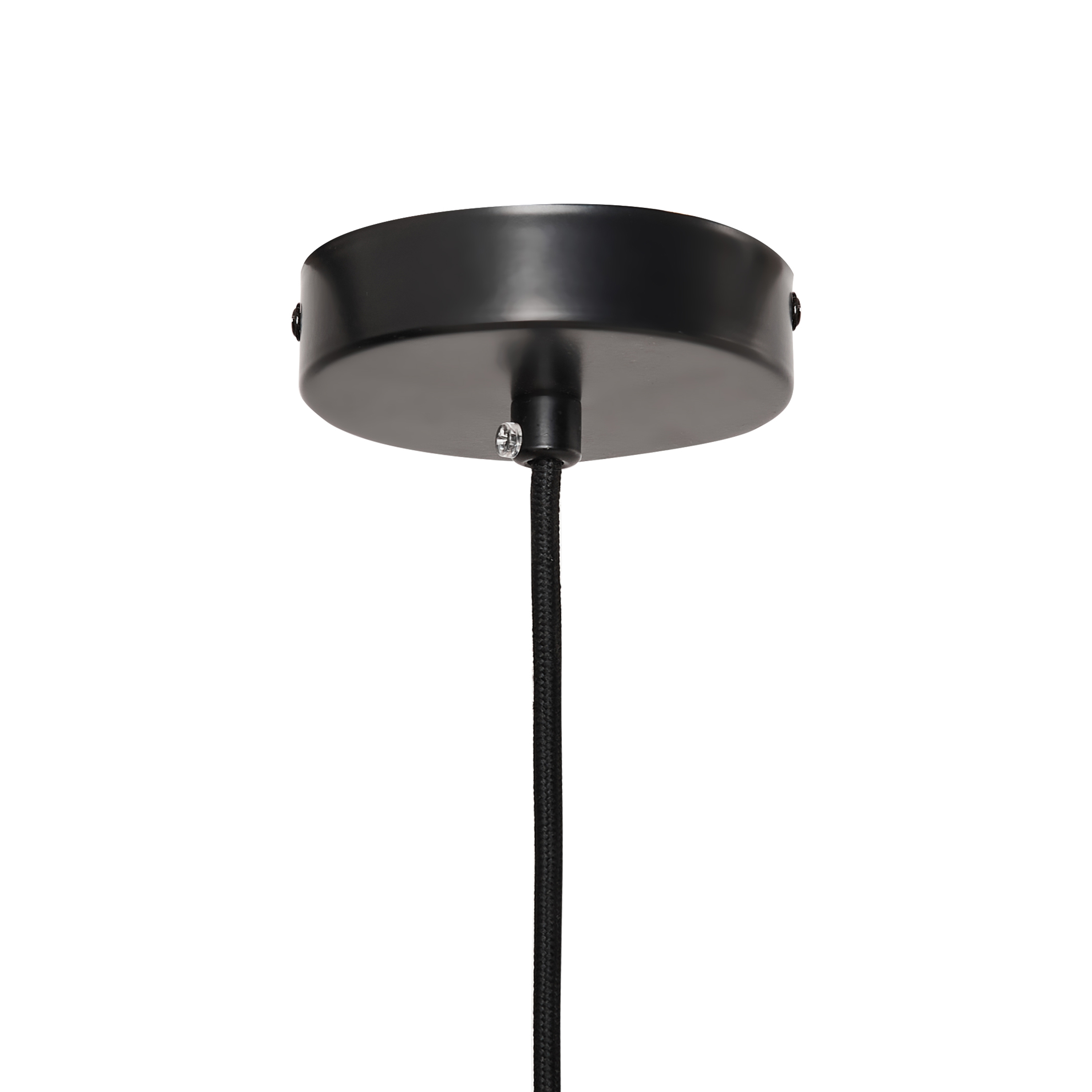 Beliani - PAALA - Hanglamp - Wit - Glas