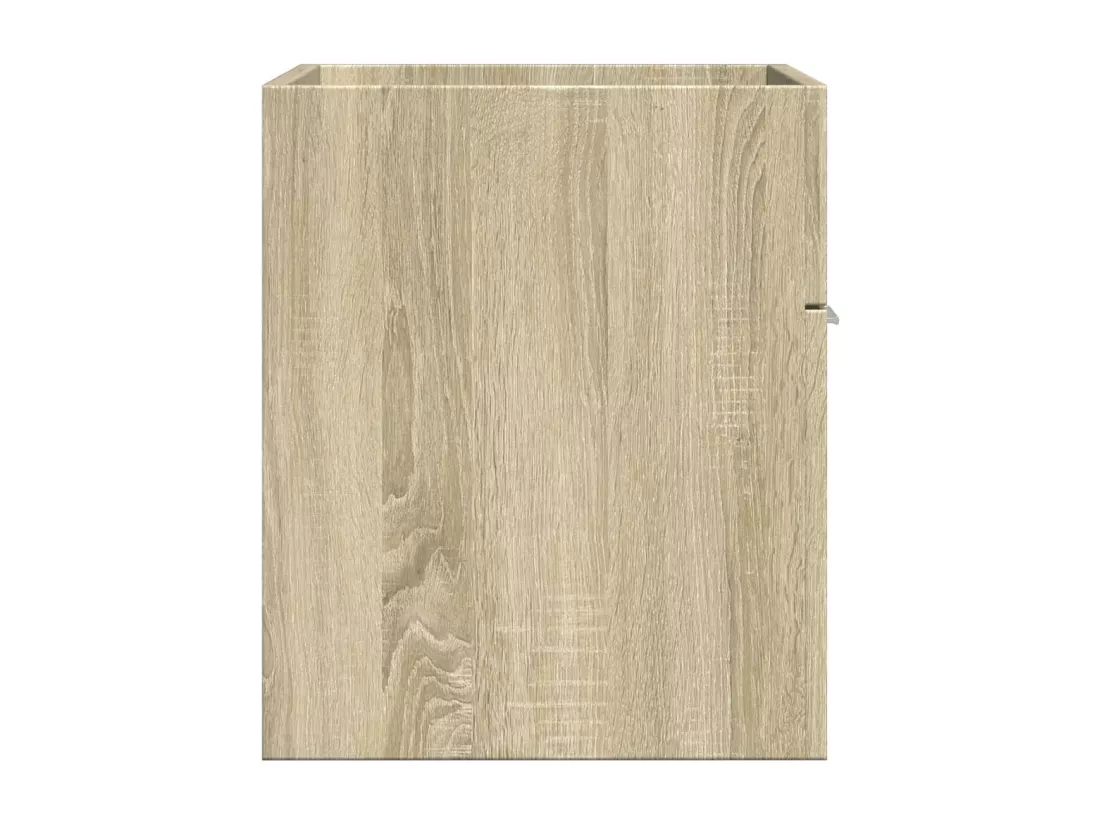 Armoire d'évier Chêne sonoma 60x38,5x46 cm Aggloméré