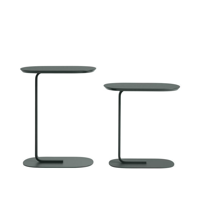 Muuto Relate bijzettafel 73.5 zwart