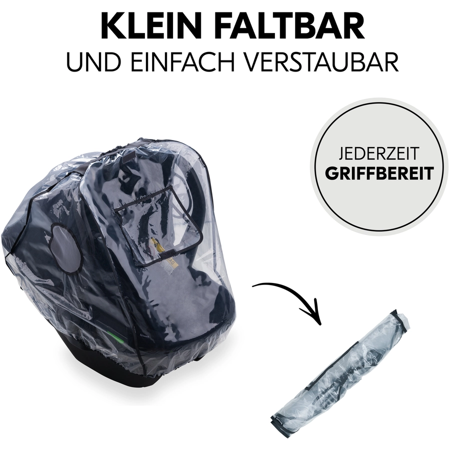 hauck Universal Regenschutz für die Babyschale