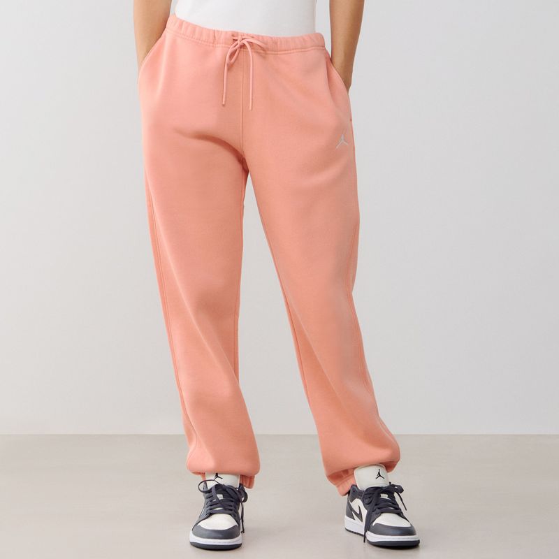 Jordan Pant Jogger Brooklyn  Roze/wit  Dames