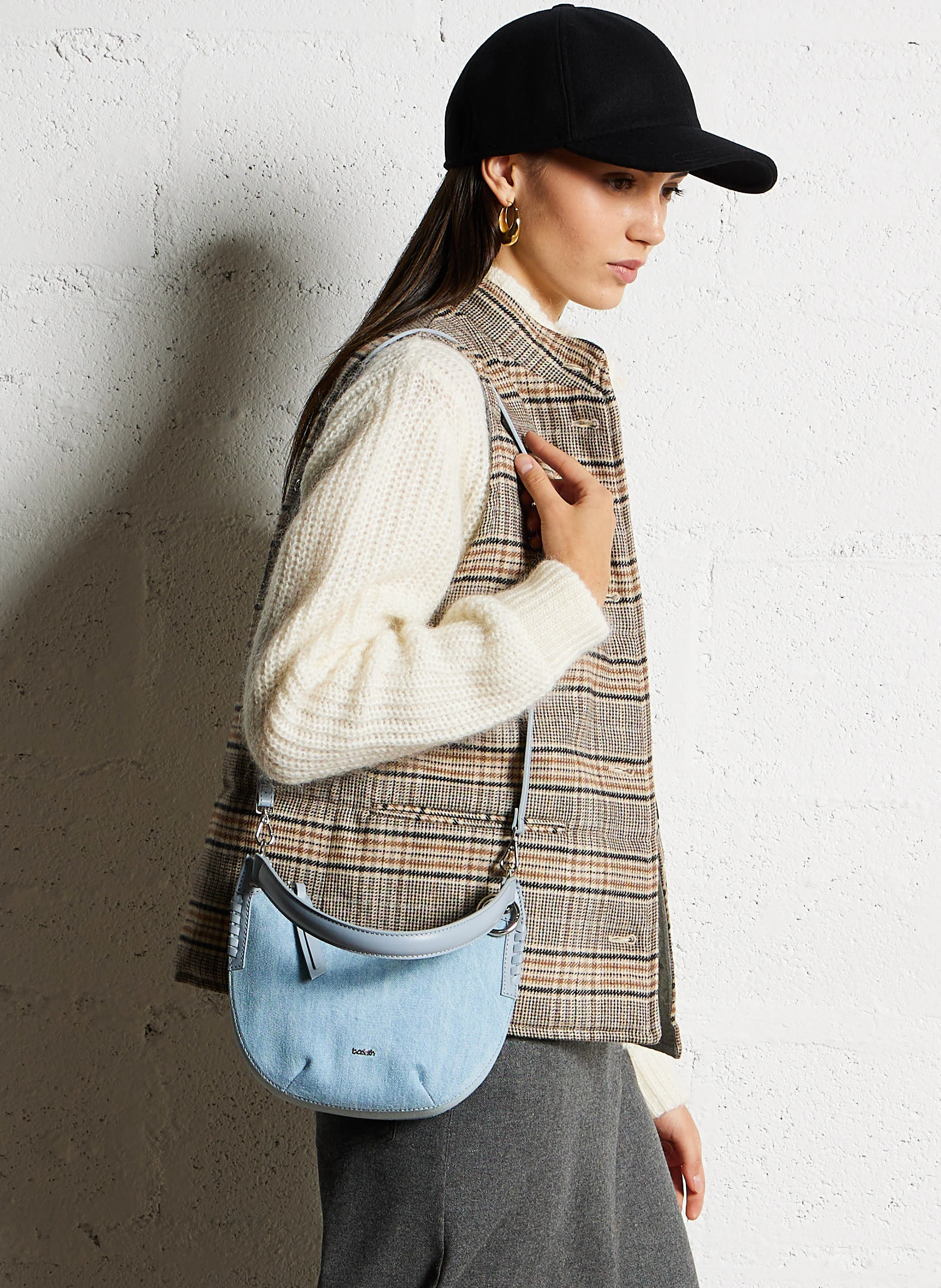 SWING - Sac à main en jean | Bleu