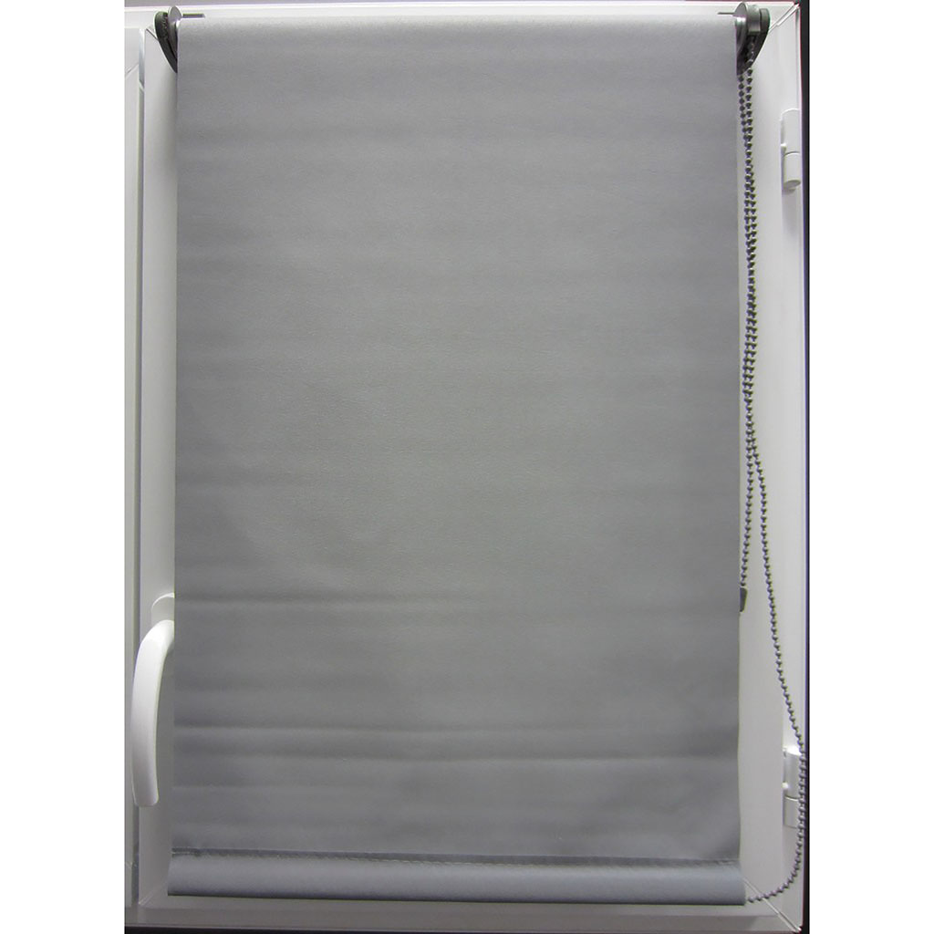 Store enrouleur occultant gris 60x180cm