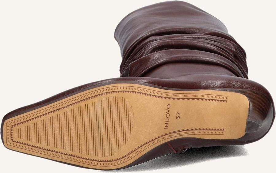 Inuovo B94009 Laarzen Leer Dames Bordeaux