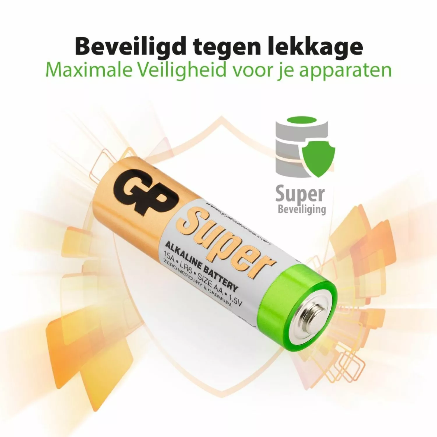 GP Alkaline Super Batterijen1,5V (40st) - AA - GPSUP15A984S40