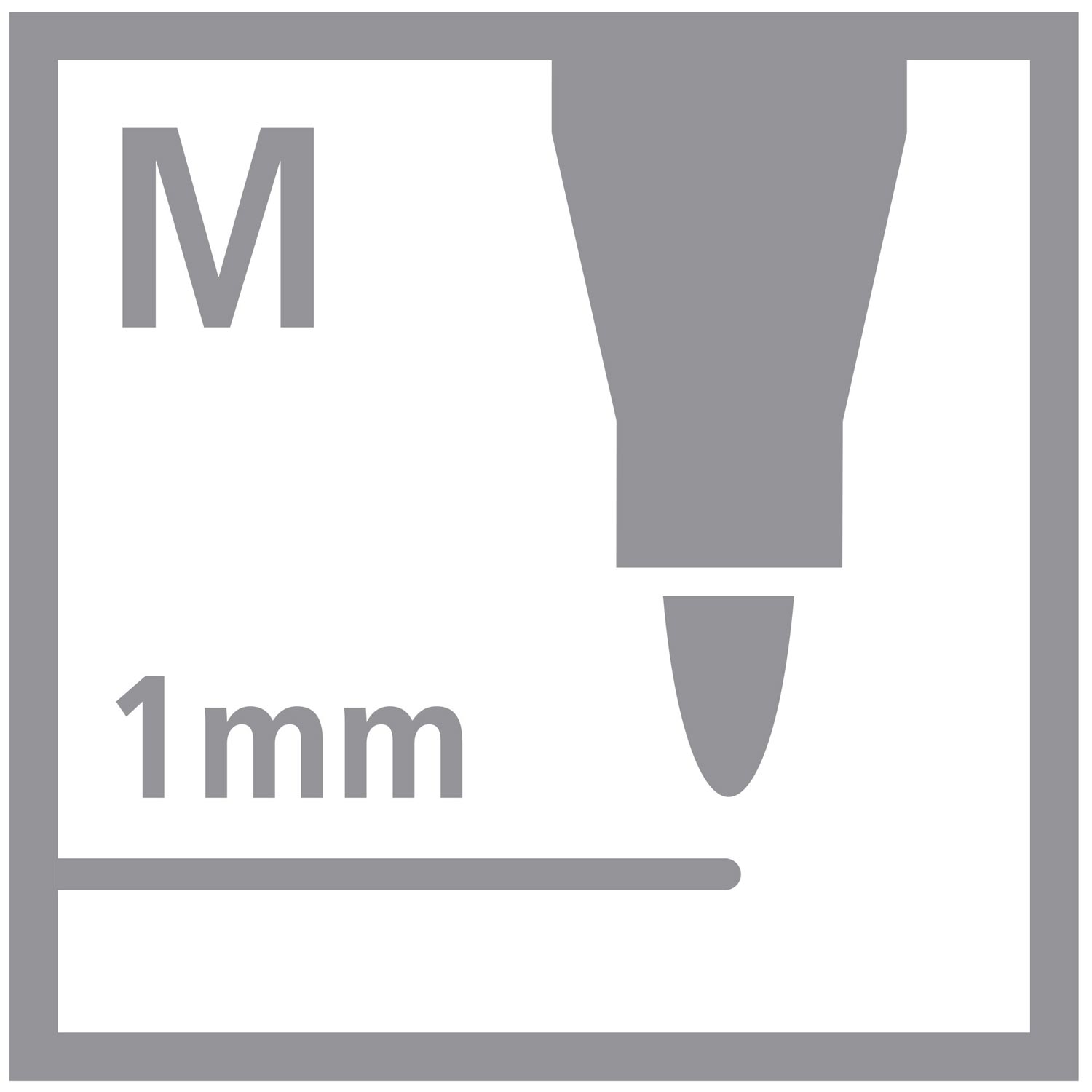 STABILO Pen 68 - Viltstift - Metalen Doos Met 10 Stuks