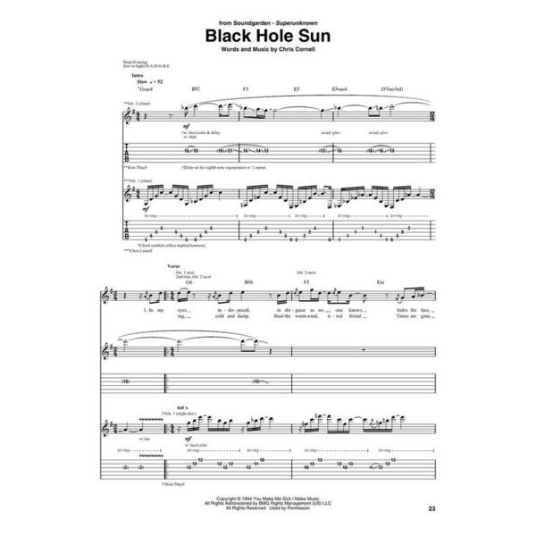 Hal Leonard Alternative Rock Guitar Tab