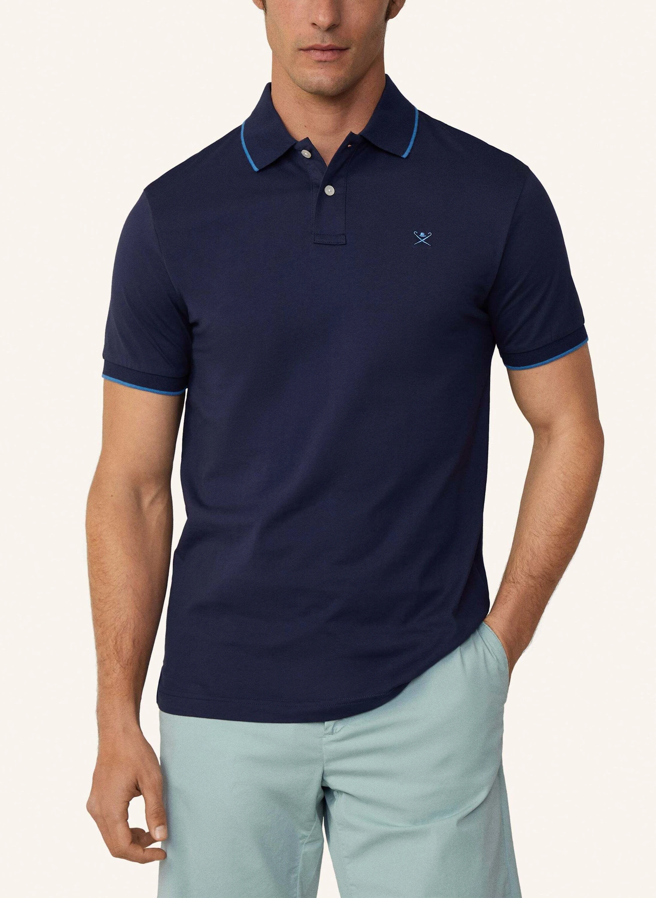HACKETT LONDON Poloshirt TIPPED JERSEY POLO