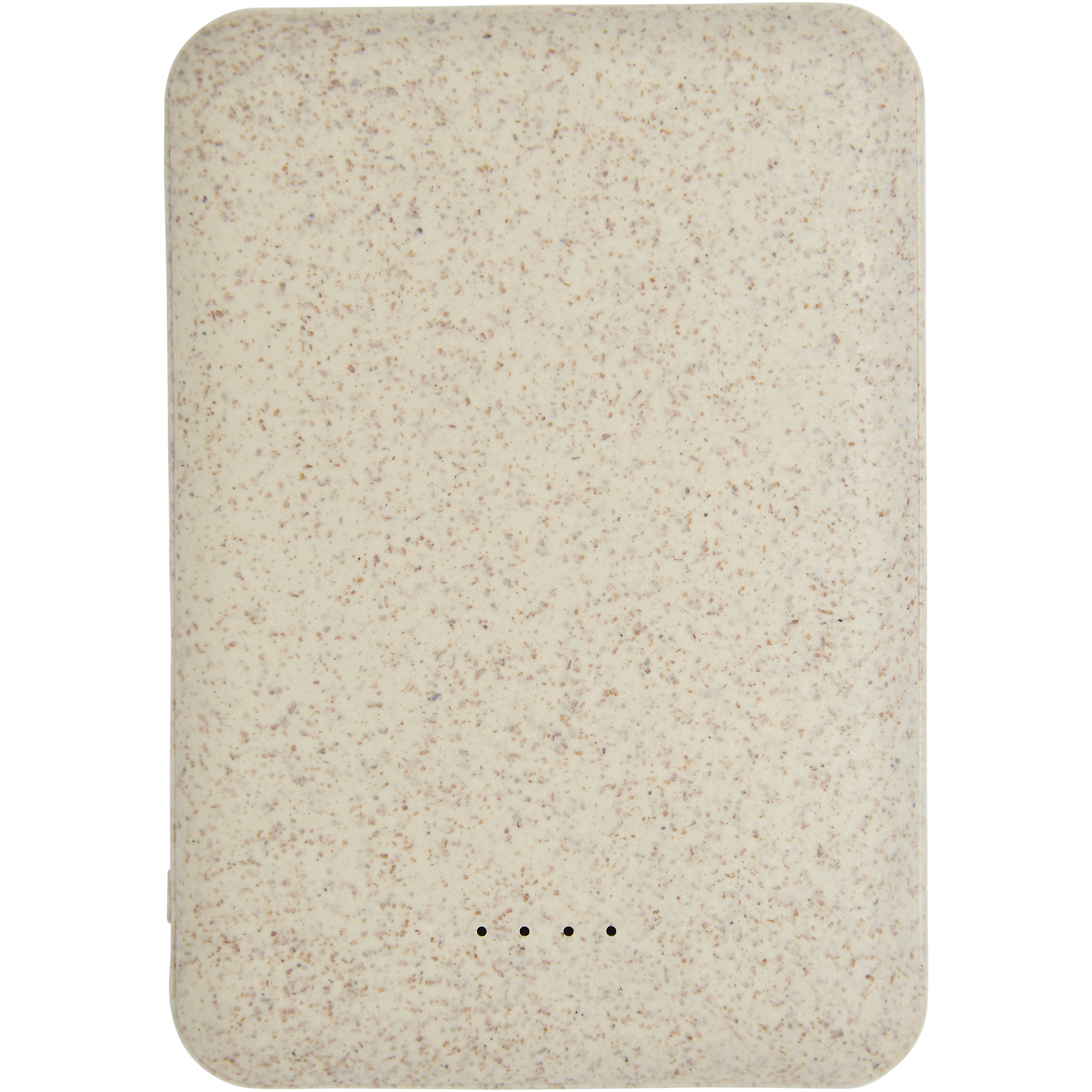 EgotierPro 124137 - Batterie de secours Asama de 5 000 mAh en paille de blé