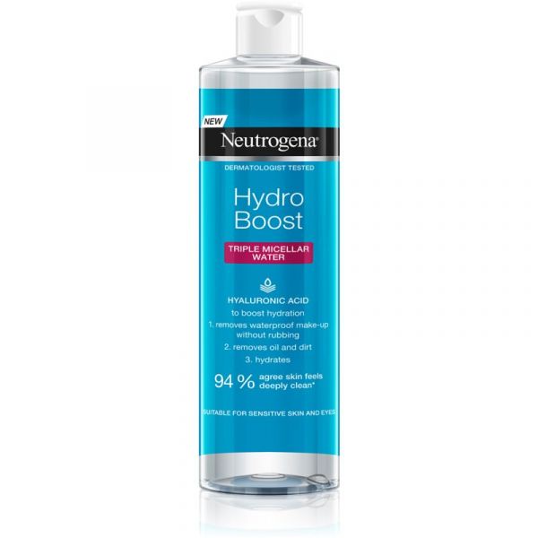 NEUTROGENA HYDRO BOOST LIMPEZA ÁGUA MICELAR TRIPLA